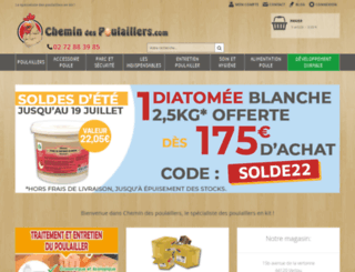 chemin-des-poulaillers.com screenshot