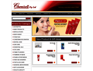 chemisell.com.au screenshot