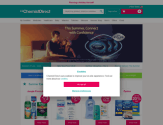 chemistdirect.com screenshot