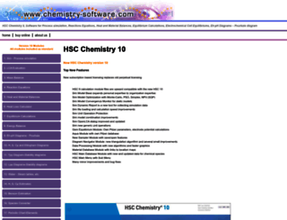 chemistry-software.com screenshot