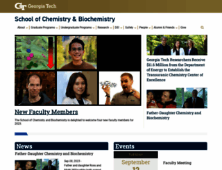 chemistry.gatech.edu screenshot