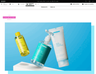 chemistrybrand.com screenshot
