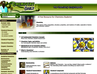 chemistrydaily.com screenshot