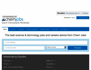 chemjobs.net screenshot