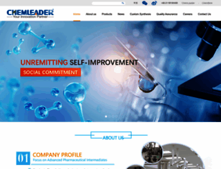 chemleader.com.cn screenshot