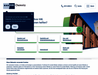 chemnitz.ihk24.de screenshot