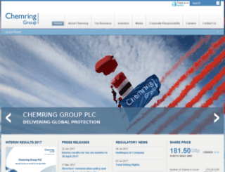 chemring.co.uk screenshot