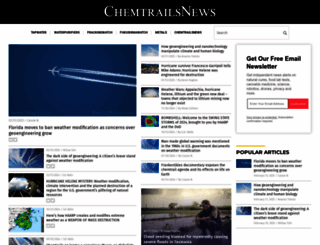 chemtrailsnews.com screenshot