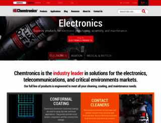 chemtronics.com screenshot