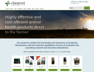 chemvet.com.au screenshot