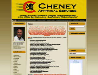 cheneyappraisalservices.com screenshot