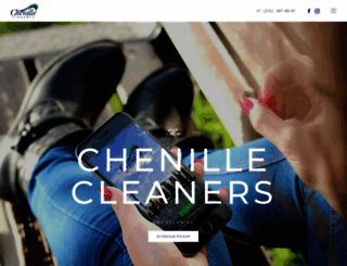 chenillecleaners.com screenshot