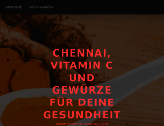 chennai-madras.com screenshot