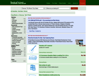 chennai.indialisted.com screenshot