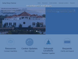 chennai.sahajmarg.org screenshot