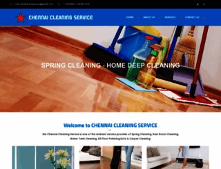 chennaicleaningservices.in screenshot