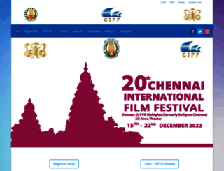 chennaifilmfest.com screenshot