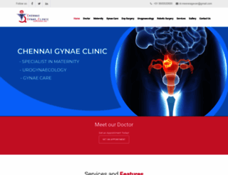 chennaigynaecologist.com screenshot