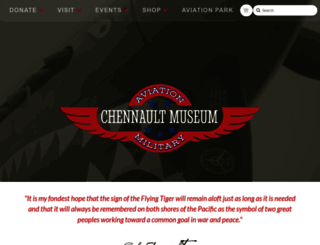 chennaultmuseum.org screenshot