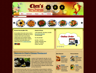 chensrestaurantva.com screenshot
