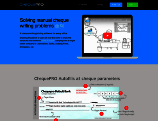 chequepro.com screenshot