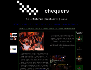 chequersbangkok.com screenshot