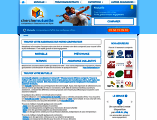 cherche-mutuelle.com screenshot
