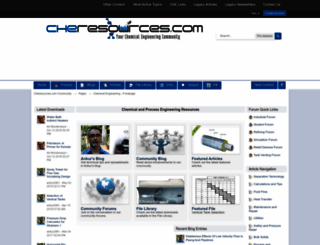 cheresources.com screenshot