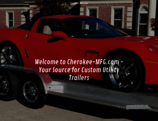 cherokee-mfg.com screenshot