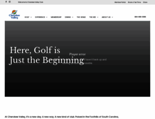 cherokeevalleyclub.com screenshot