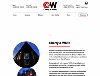 cherry-white.co.uk screenshot