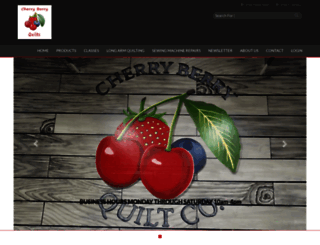 cherryberryquilts.com screenshot