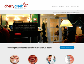 cherrycreeksmile.com screenshot