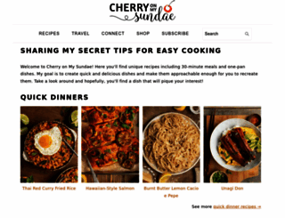 cherryonmysundae.com screenshot