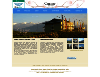 cherryresort.com screenshot