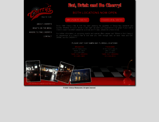 cherrysrestaurants.com screenshot