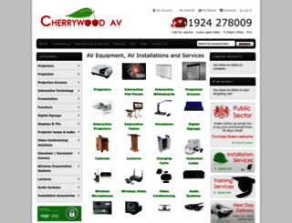 cherrywood-av.co.uk screenshot