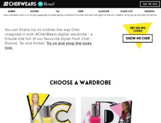 cherwears.com screenshot