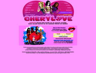cherylove.com screenshot