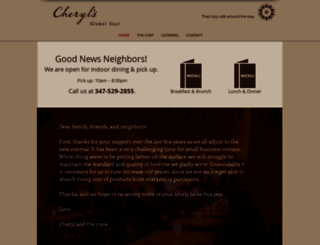cherylsglobalsoul.com screenshot