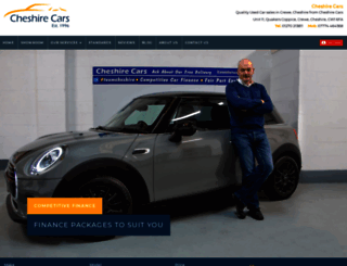 cheshire-cars.co.uk screenshot