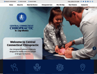 cheshirechiropractic.com screenshot