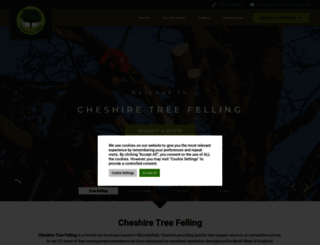 cheshiretreefelling.co.uk screenshot