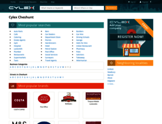 cheshunt.cylex-uk.co.uk screenshot
