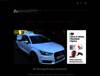 cheshuntdrivinglessons.co.uk screenshot