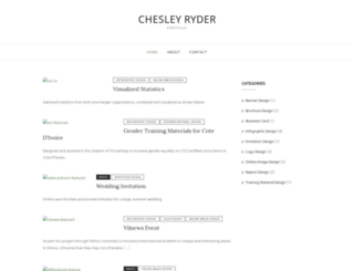 chesleyryder.com screenshot