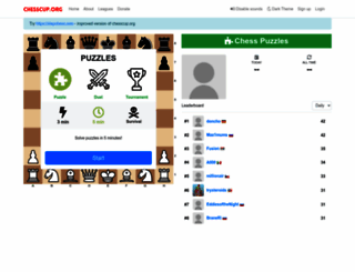 chesscup.org screenshot