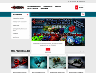 chessex.com screenshot