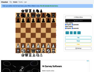chesshub.com screenshot