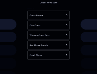 chessknot.com screenshot